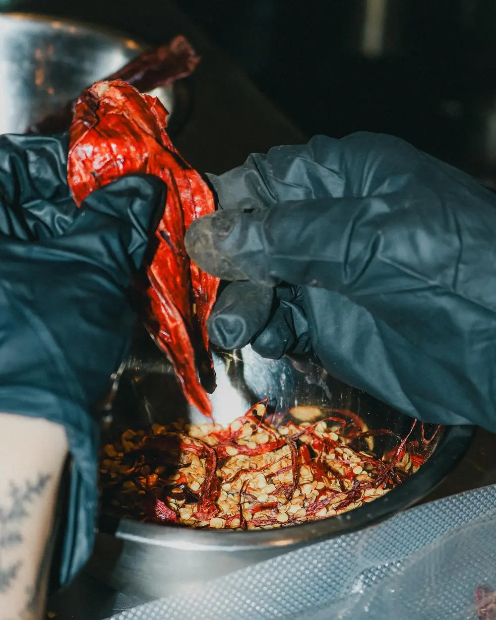 Dried chiles